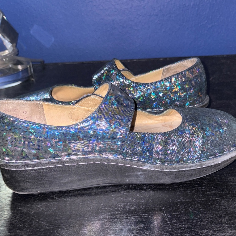 Alegria Paloma Mary Jane – Iridescent Pattern – Size 40 – EUC - Picture 6 of 8